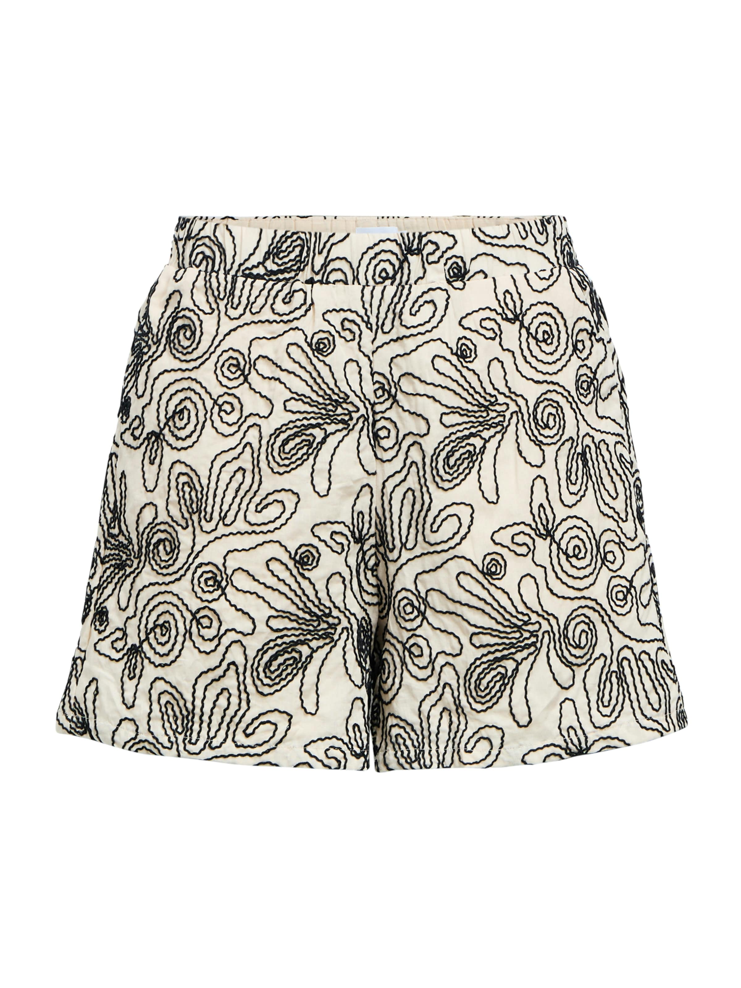 OBJECT Shorts 'OBJKERRY' in Beige: Vorderseite