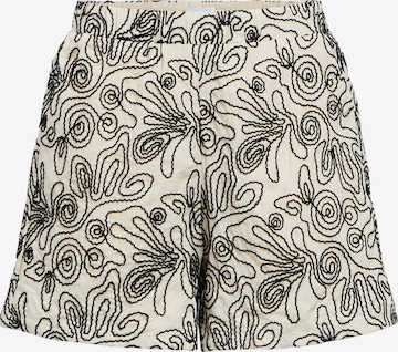 OBJECT Shorts 'OBJKERRY' in Beige: Vorderseite
