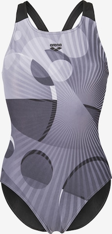 juoda ARENA Biustjė Maudymosi kostiumėlis 'Depth V Back': priekis