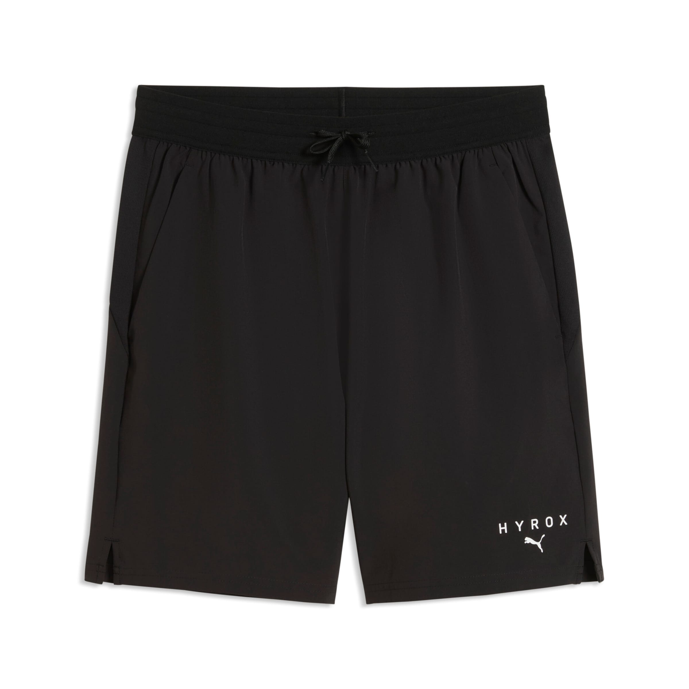 PUMA Regular Sportbroek in Zwart: voorkant