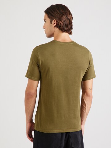 G-STAR Tričko 'Old Skool' - Zelená: zadná strana