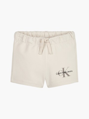 Calvin Klein Jeans Regular Shorts in Beige