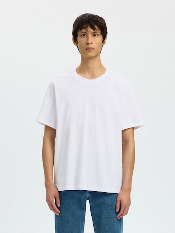 SELECTED Shirt 'SLHATLAS' in White: front