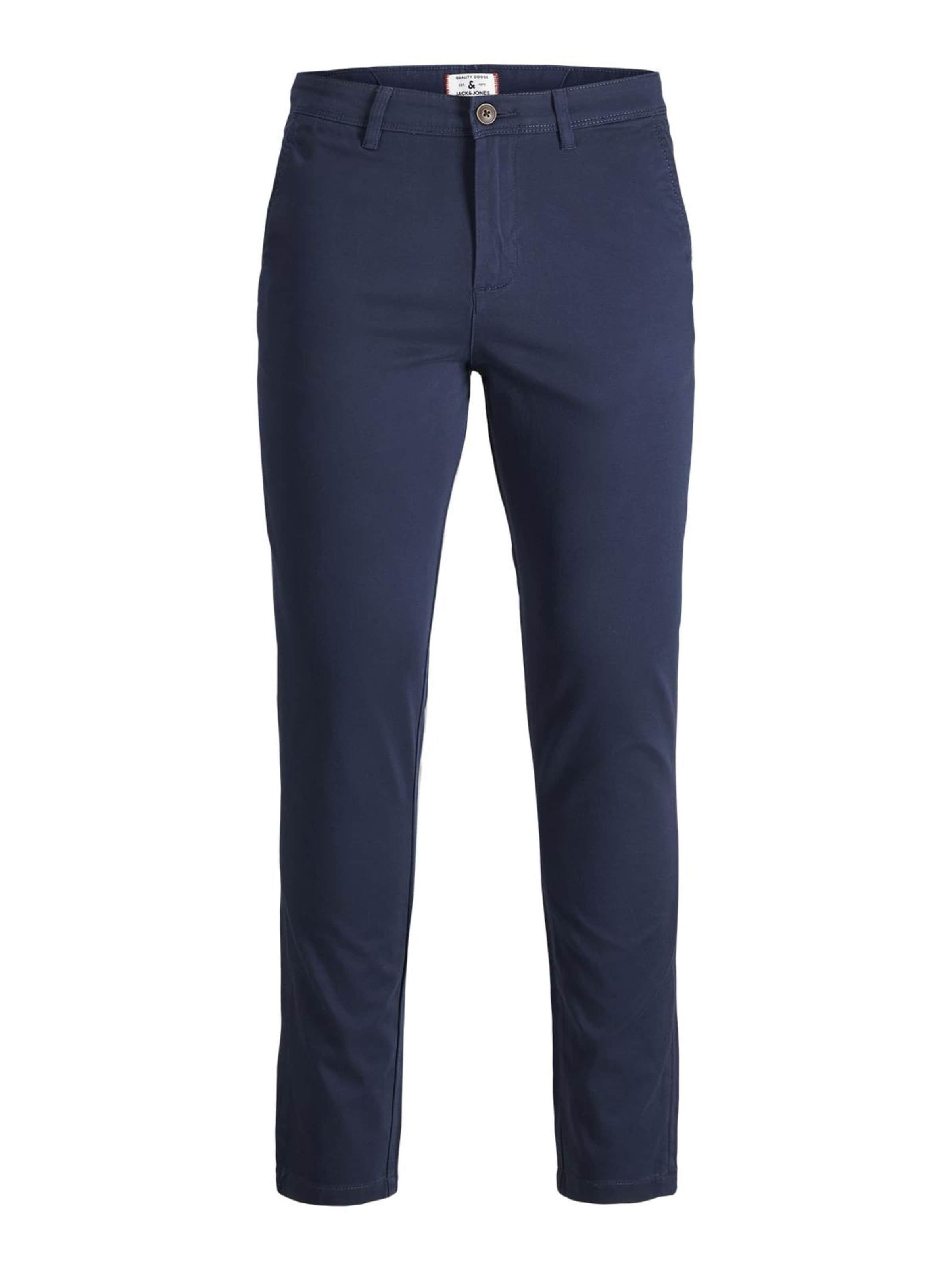 Pantaloni eleganți 'JJIMarco JJBowie' de la JACK & JONES pe albastru: față