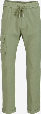 Young Poets Regular Cargo Pants 'Aris' in Green: front