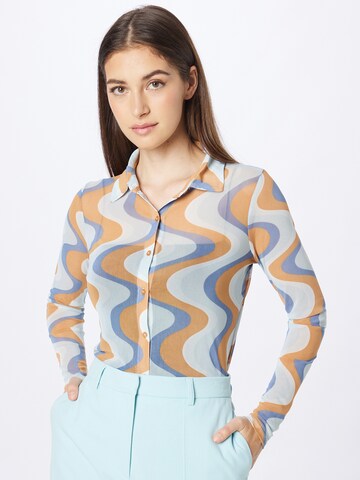 Cotton On Blouse in Blue: front