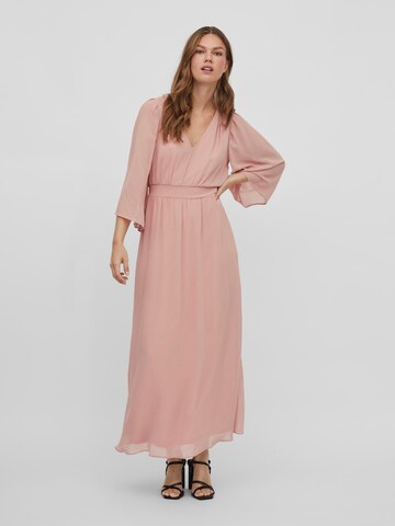 Vila Tall Evening Dress 'Inger' in Pink