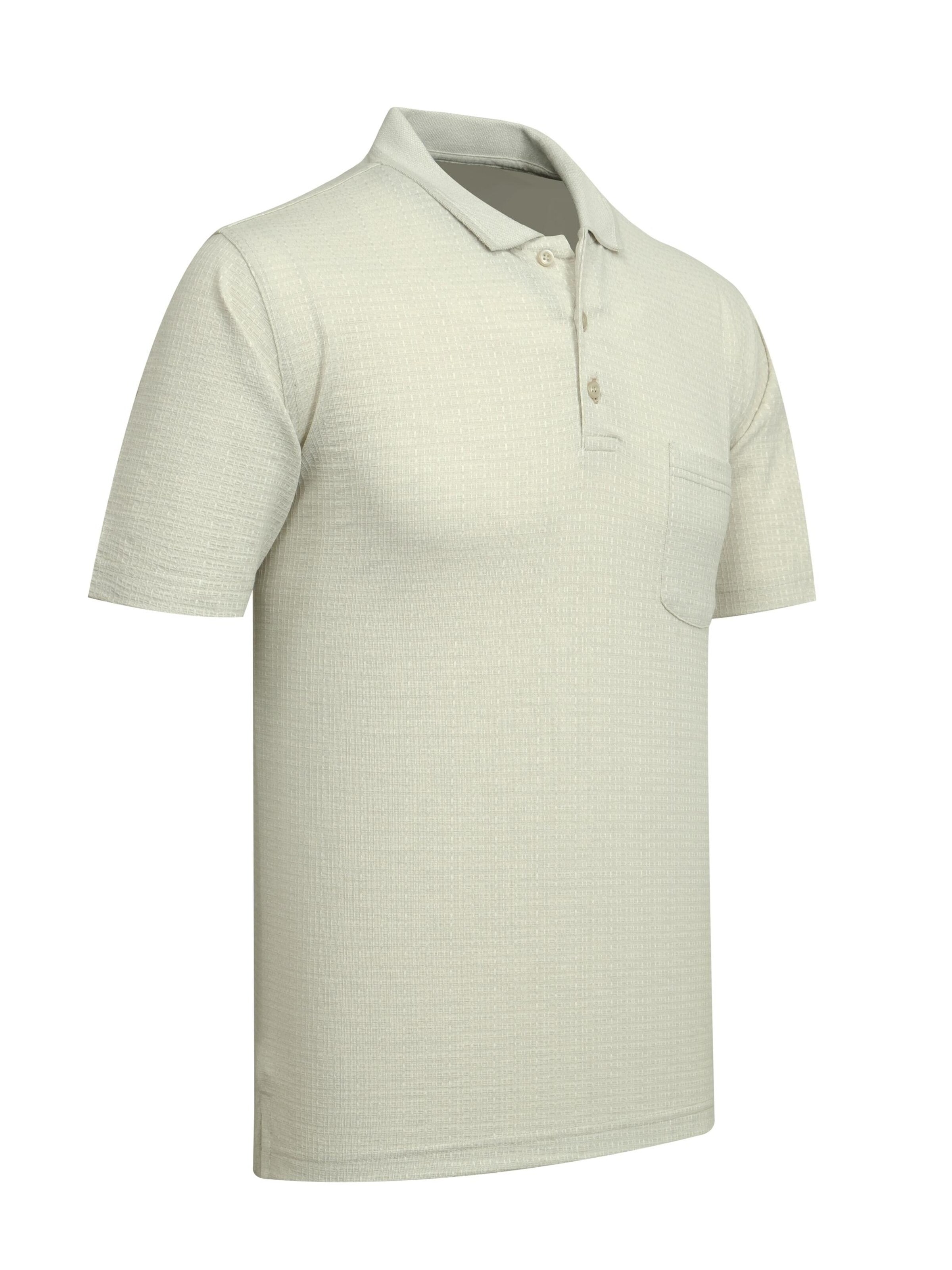 Cizgi Triko Shirt‌‌ in Beige