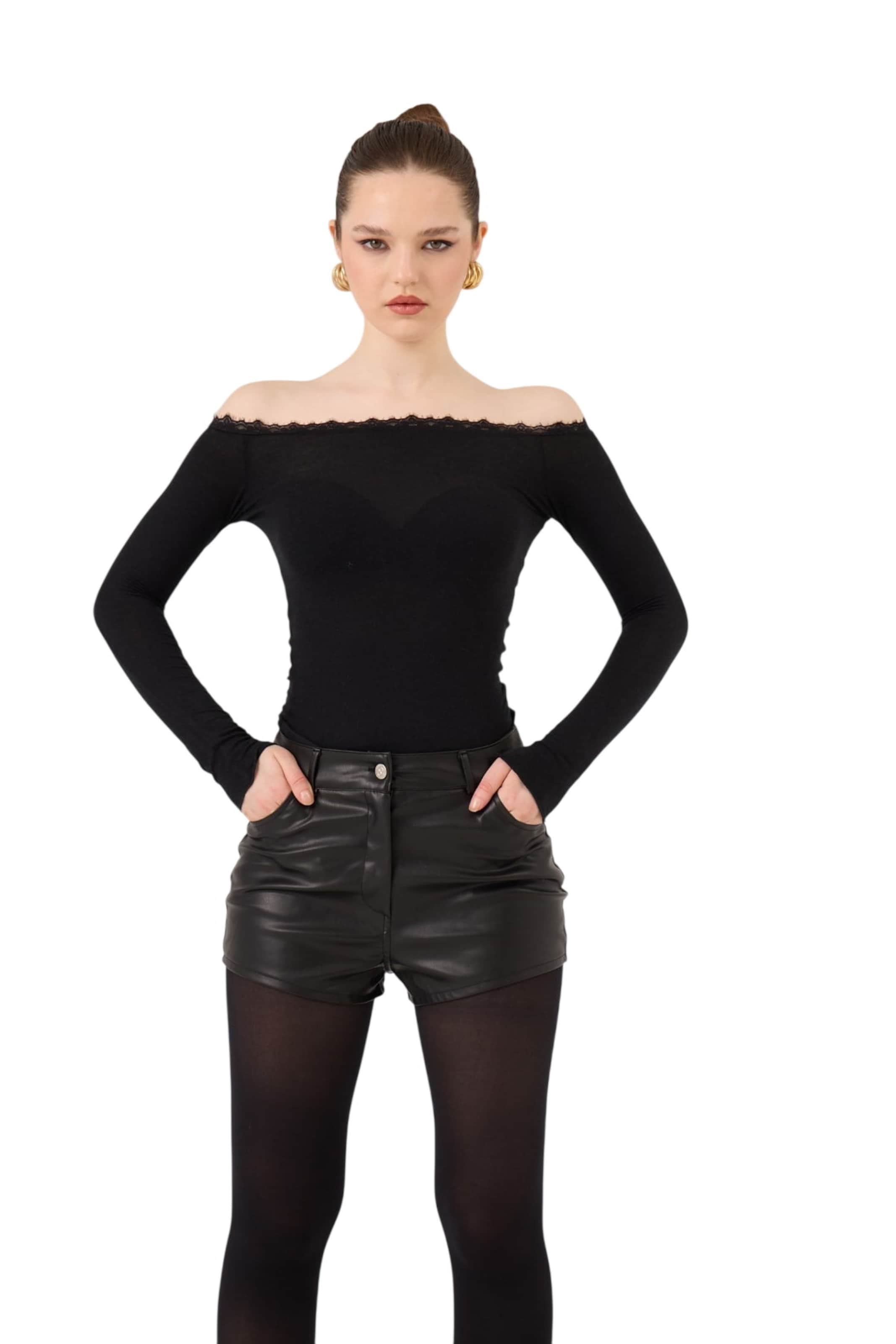 Chemisier HOLLY LOLLY en noir