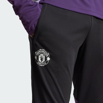 ADIDAS PERFORMANCE Slimfit Sporthose 'Manchester United Tiro 25 Competition' in Schwarz