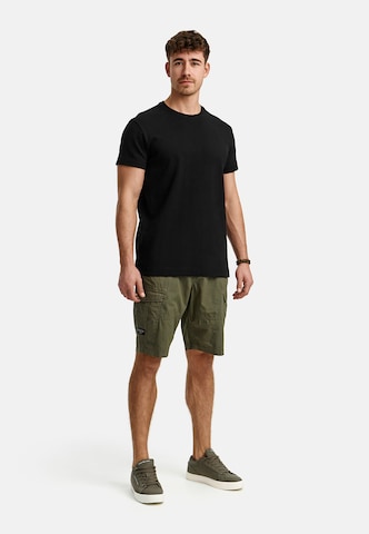 Regular Pantalon cargo 'Dreier' INDICODE JEANS en vert