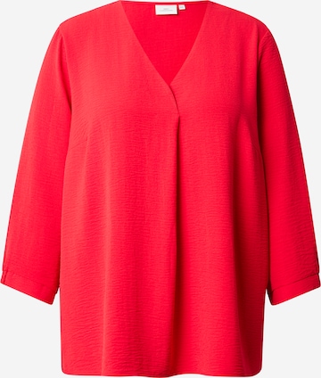 ONLY Carmakoma Blouse 'CARMETTA' in Red: front