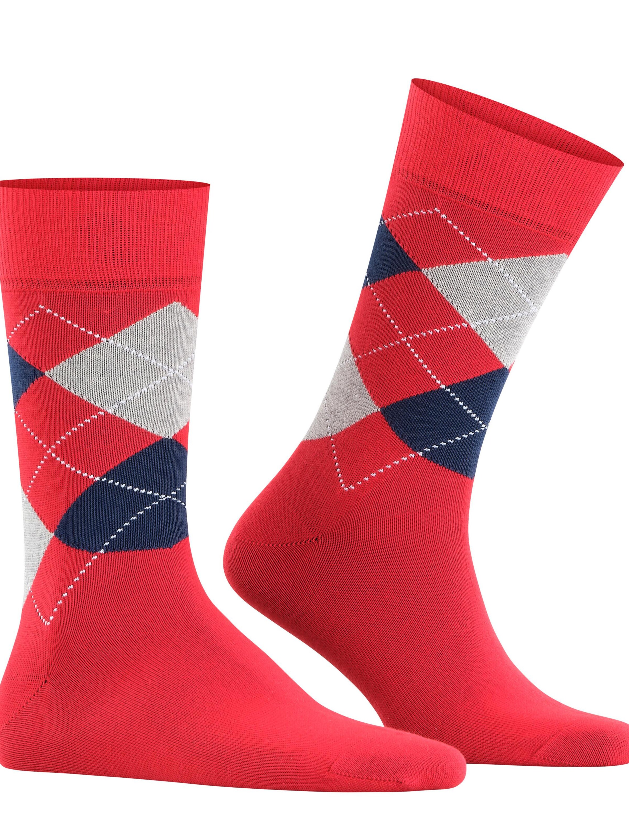 BURLINGTON Socks 'King' in Red