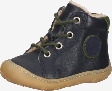 PEPINO by RICOSTA First-Step Shoes 'Georgie' in Blue: front