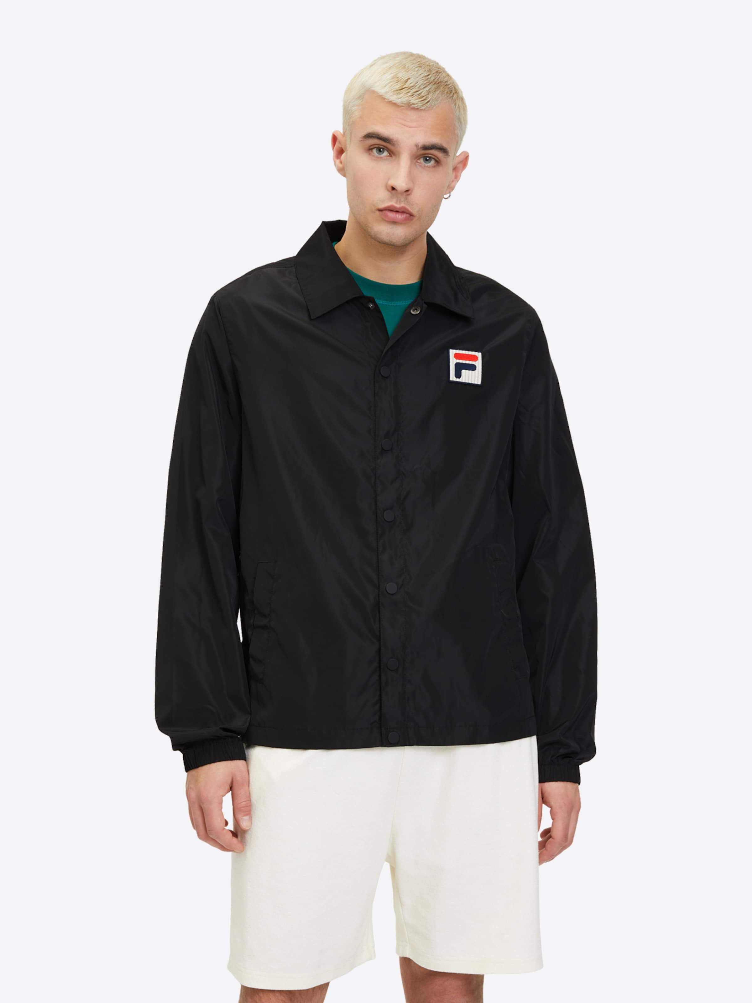 FILA Tussenjas in Zwart: voorkant