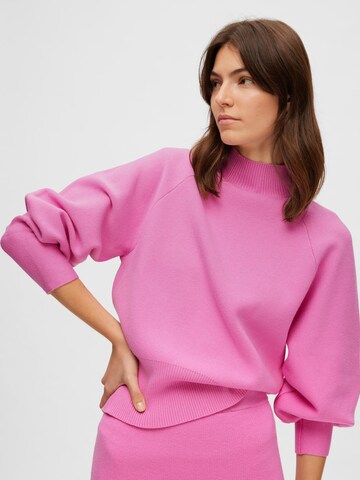 SELECTED FEMME Pullover 'MERLE FYRIA' in Pink