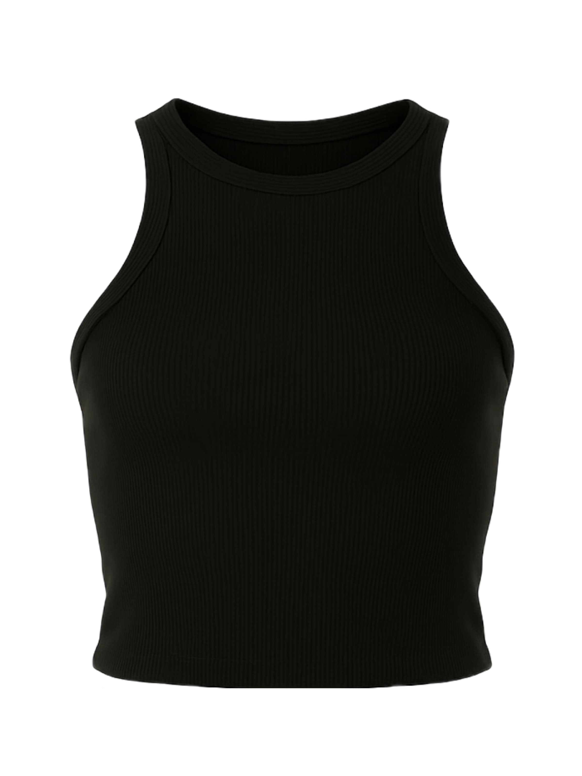 C&City Top in Black: front