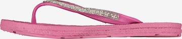 Hailys T-Bar Sandals 'Fili' in Pink: front