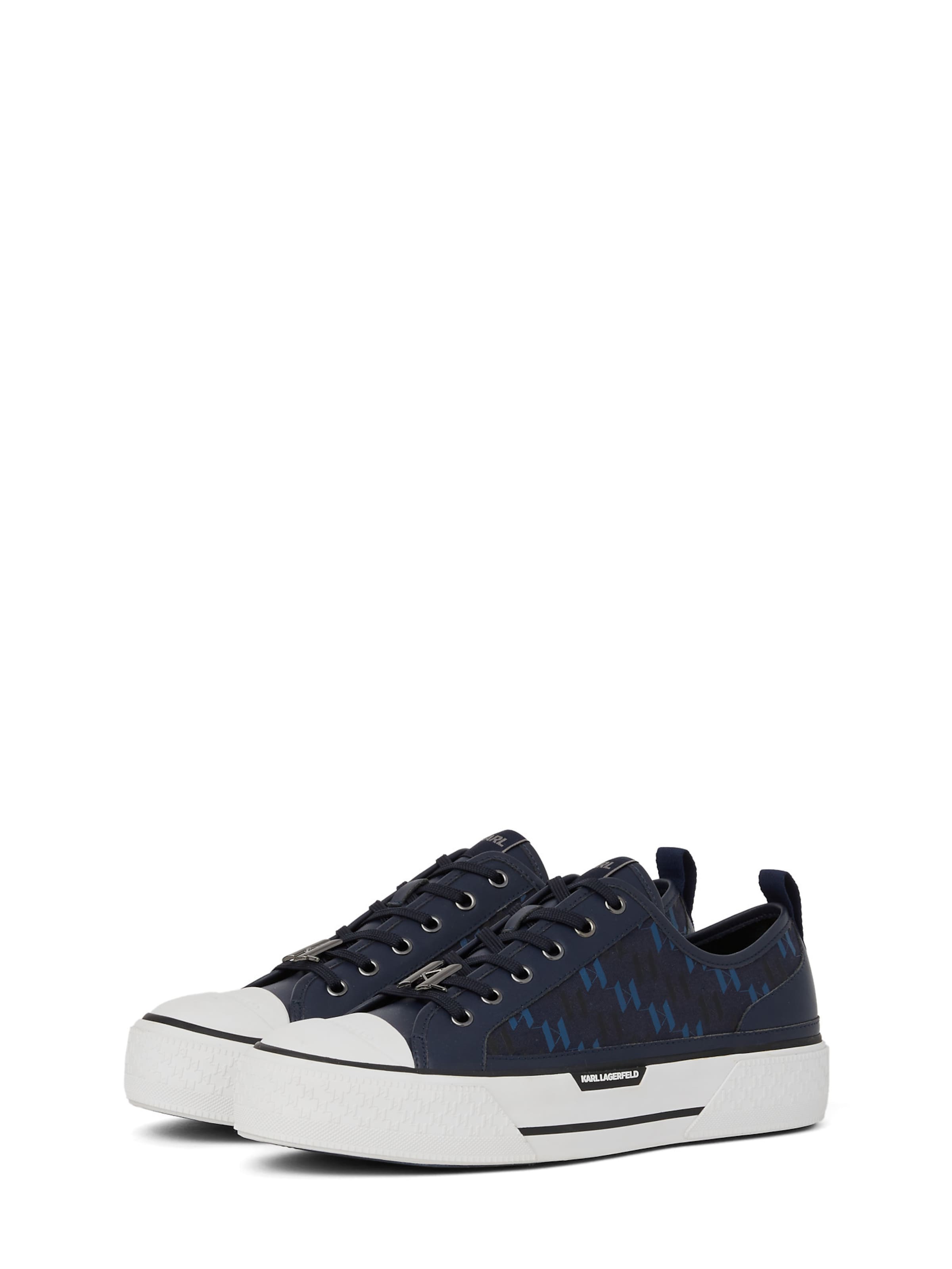 Sneaker bassa di Karl Lagerfeld in blu: frontale