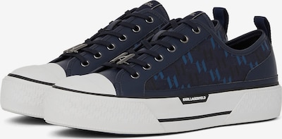 Sportbačiai be auliuko iš Karl Lagerfeld, spalva – tamsiai mėlyna / balta, Prekių apžvalga