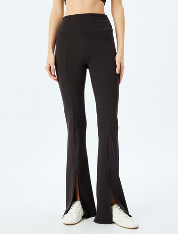 Koton Slim fit Leggings in Black: front