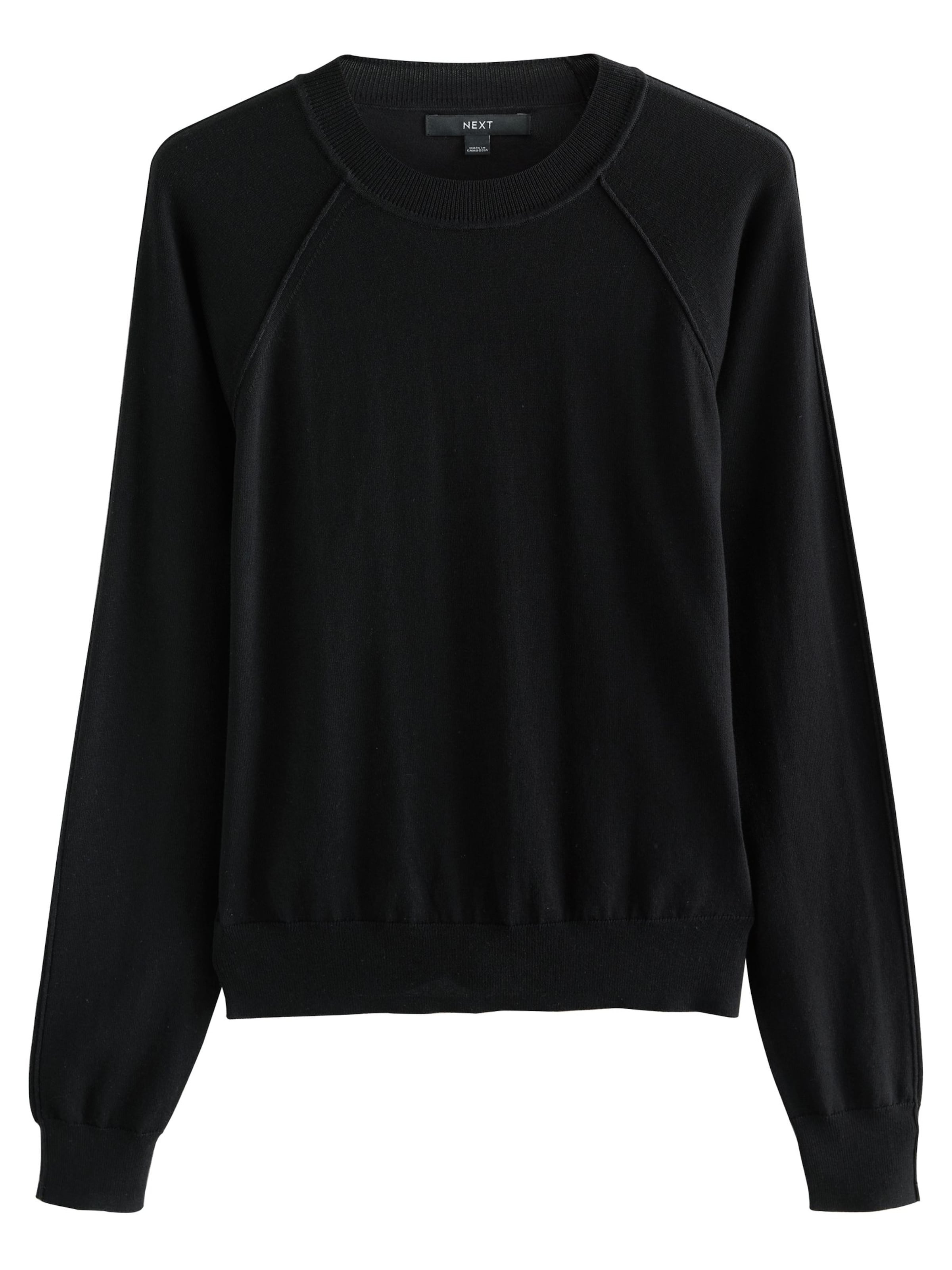 Next Kampsun, värv must: eest vaates