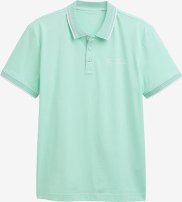 T-Shirt TOM TAILOR en vert : devant