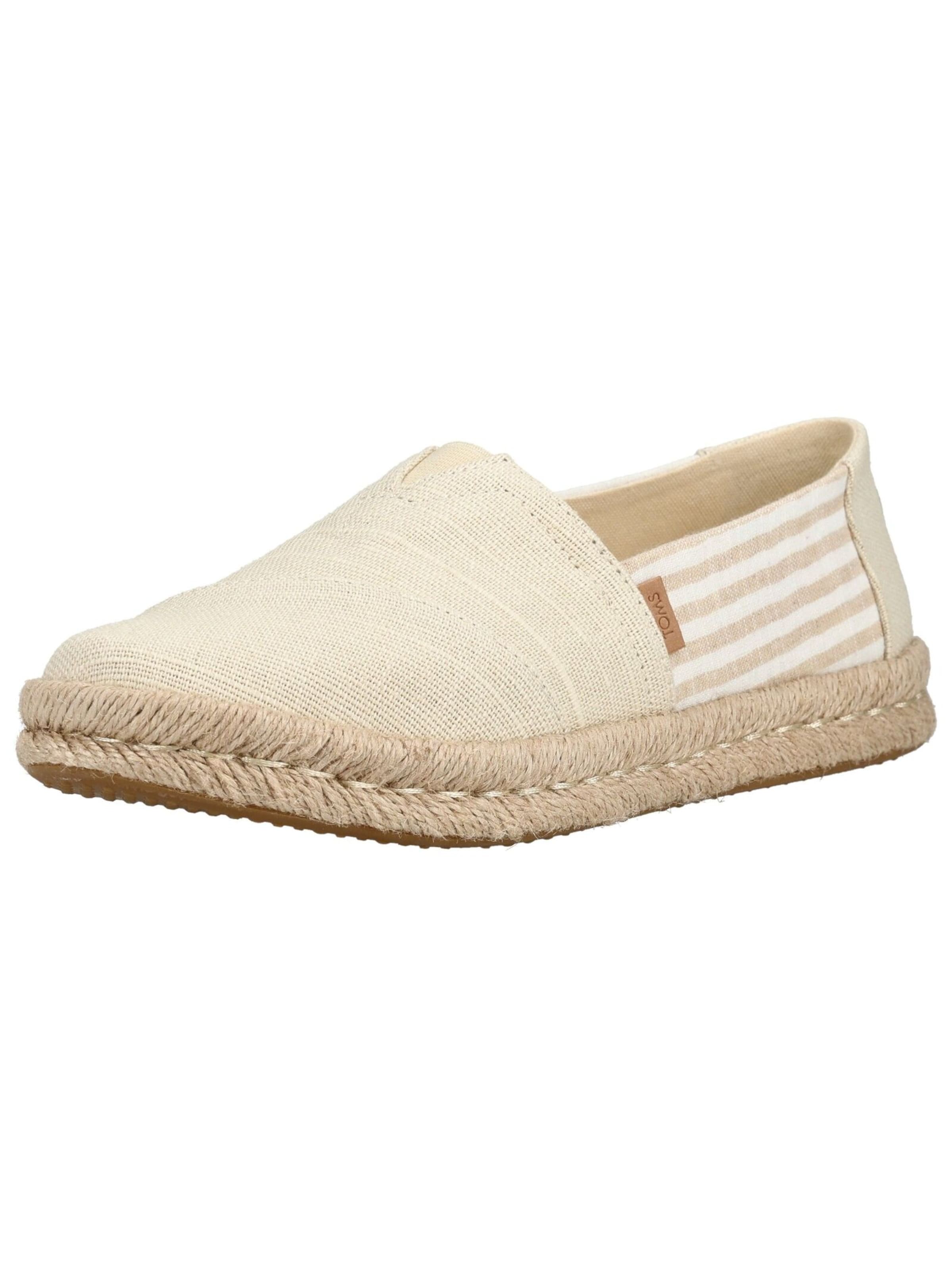 Espadrillas di TOMS in beige: frontale