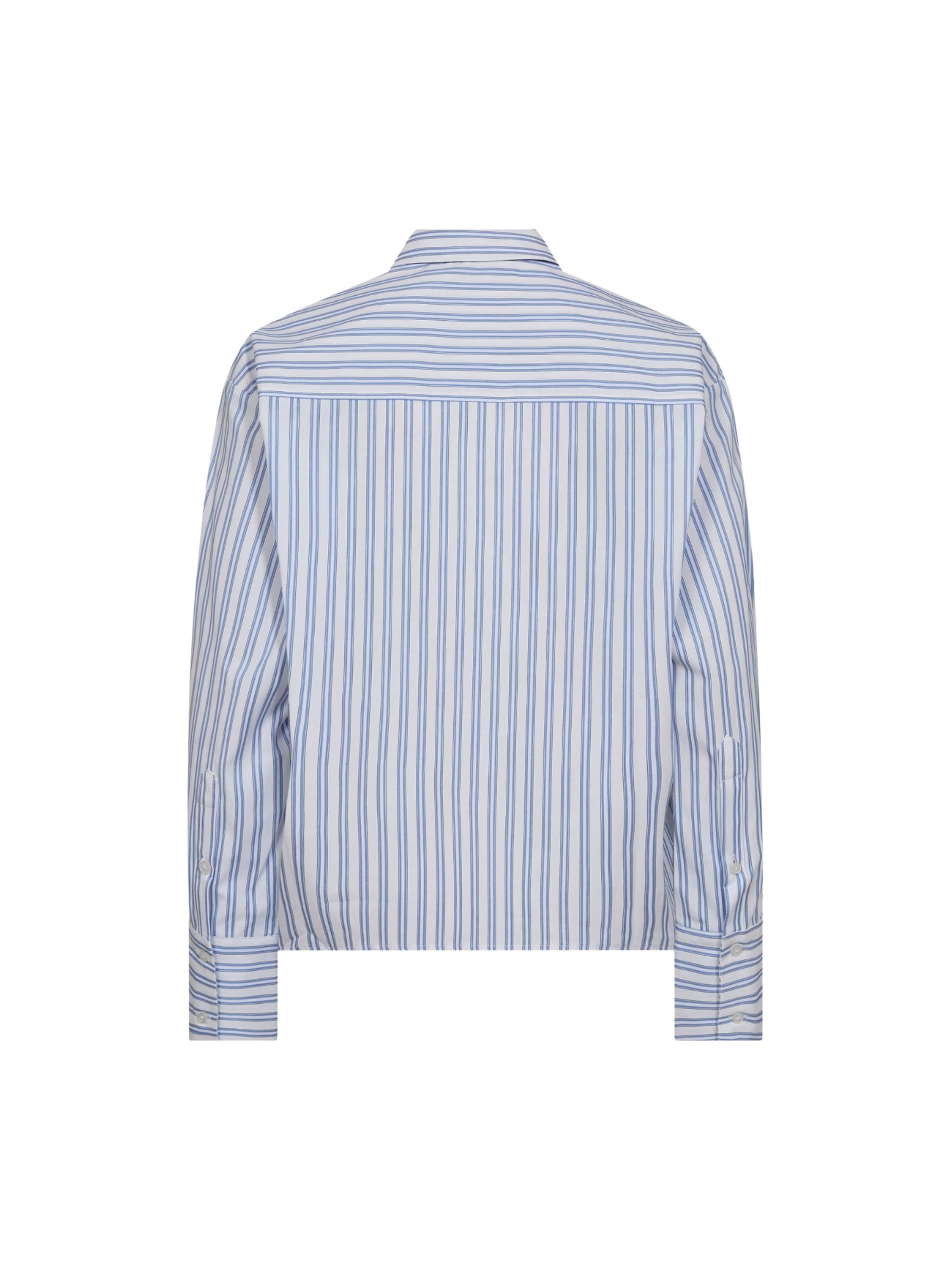 T-shirt ' DevinCC ' co'couture en bleu