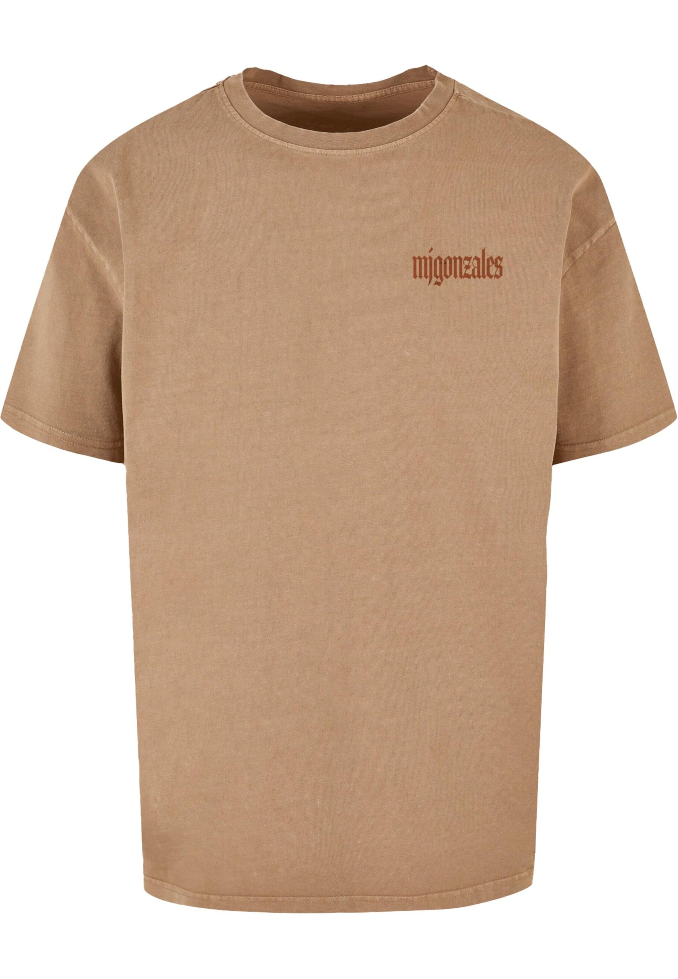 Maglietta 'LIBERATION DOVES' di MJ Gonzales in beige: frontale