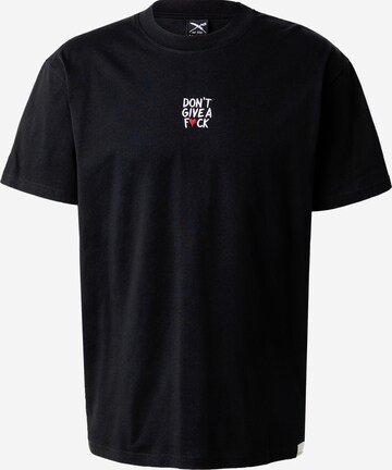 T-Shirt 'Give A' Iriedaily en noir : devant