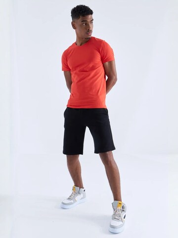 Tommy Life Regular Broek in Zwart