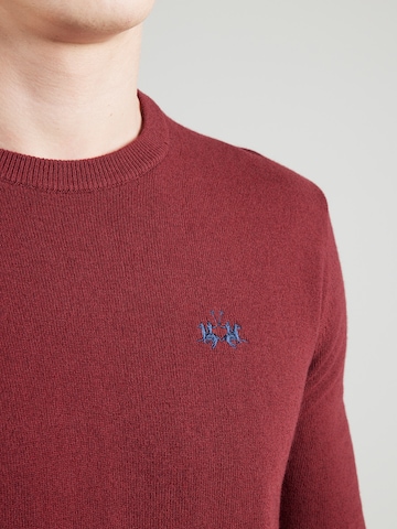 La Martina - Jersey en rojo