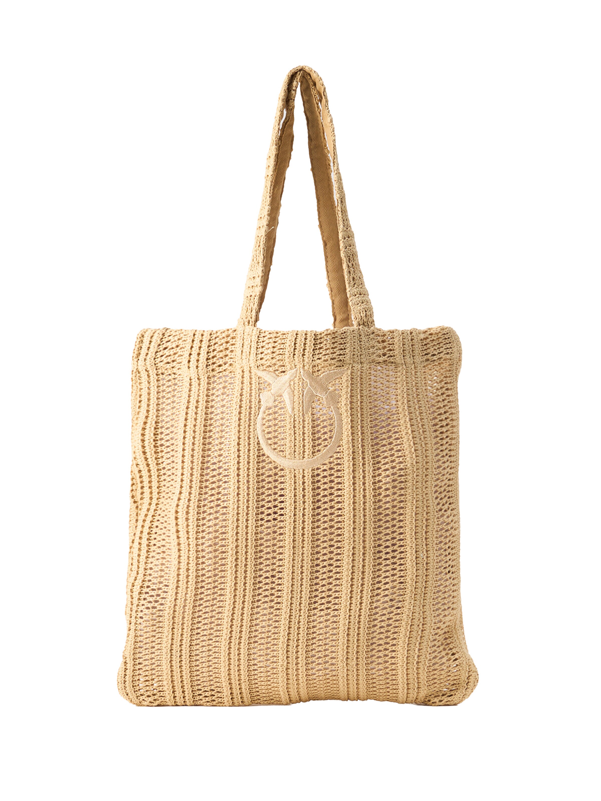 PINKO Shopper in Beige: voorkant