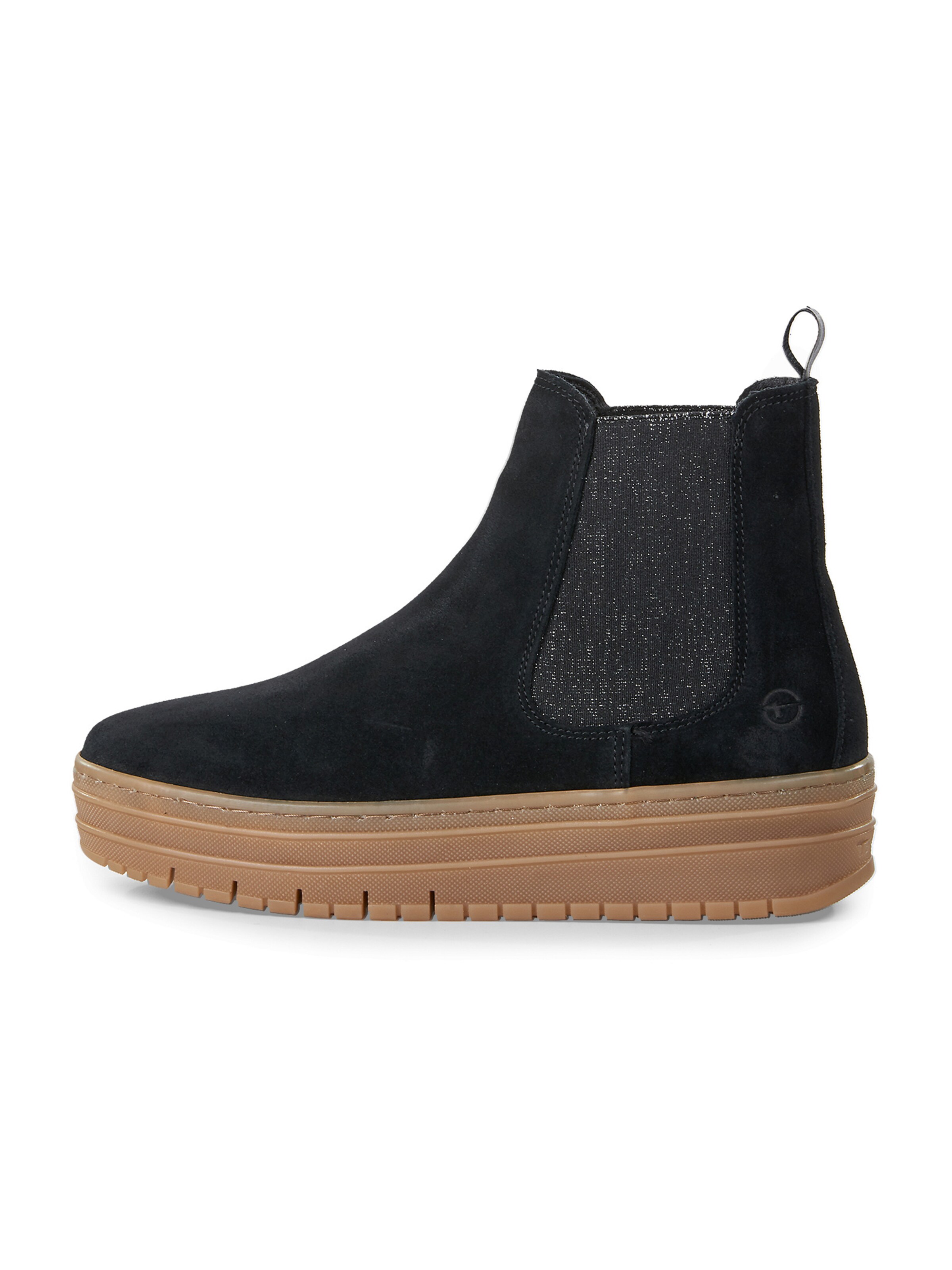 Tamaris Chelsea boots in Zwart