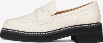 Kazar Studio Slip-ons in White: front