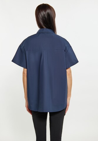 usha BLACK LABEL Blouse in Blue