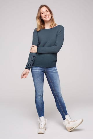 Soccx Pullover in Blau