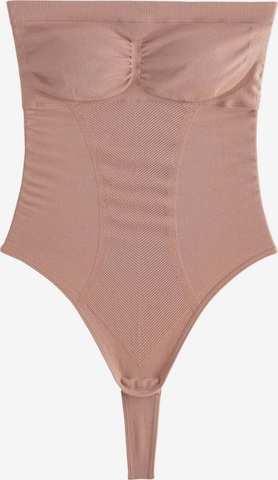 Next Muotoileva body värissä beige: etupuoli