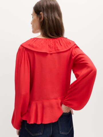 Chemisier 'Taillierte' Marks & Spencer en rouge