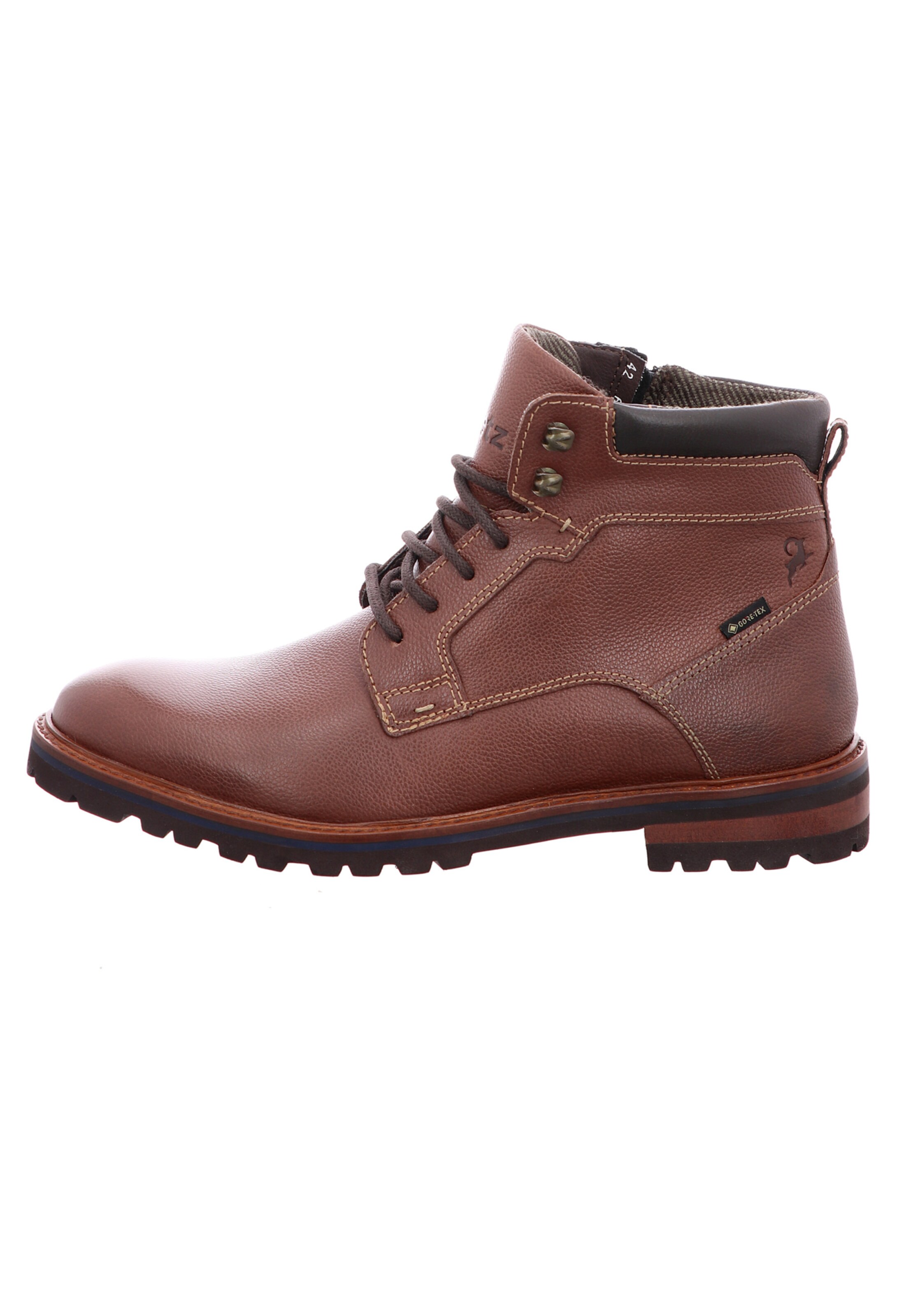 Männer Boots & Stiefel FRETZ MEN Schnürschuh 'MILANO' in Braun - GZ24075 Männer Boots & Stiefel FRETZ MEN Schnürschuh 'MILANO' in Braun - GZ24075