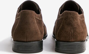 LLOYD Lace-Up Shoes 'PISA' in Brown: front