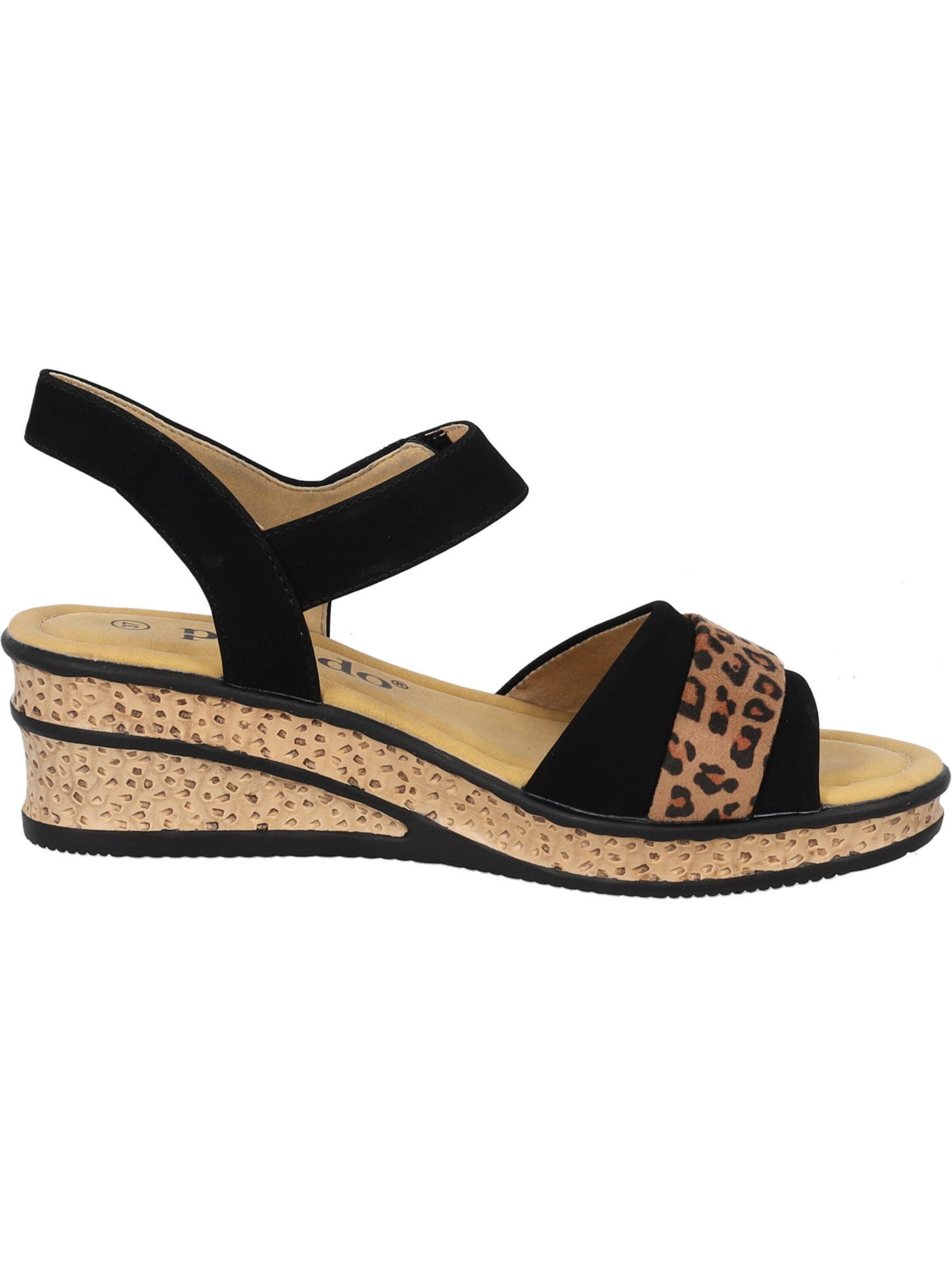 Palado Strap sandal 'Bemere' in Black