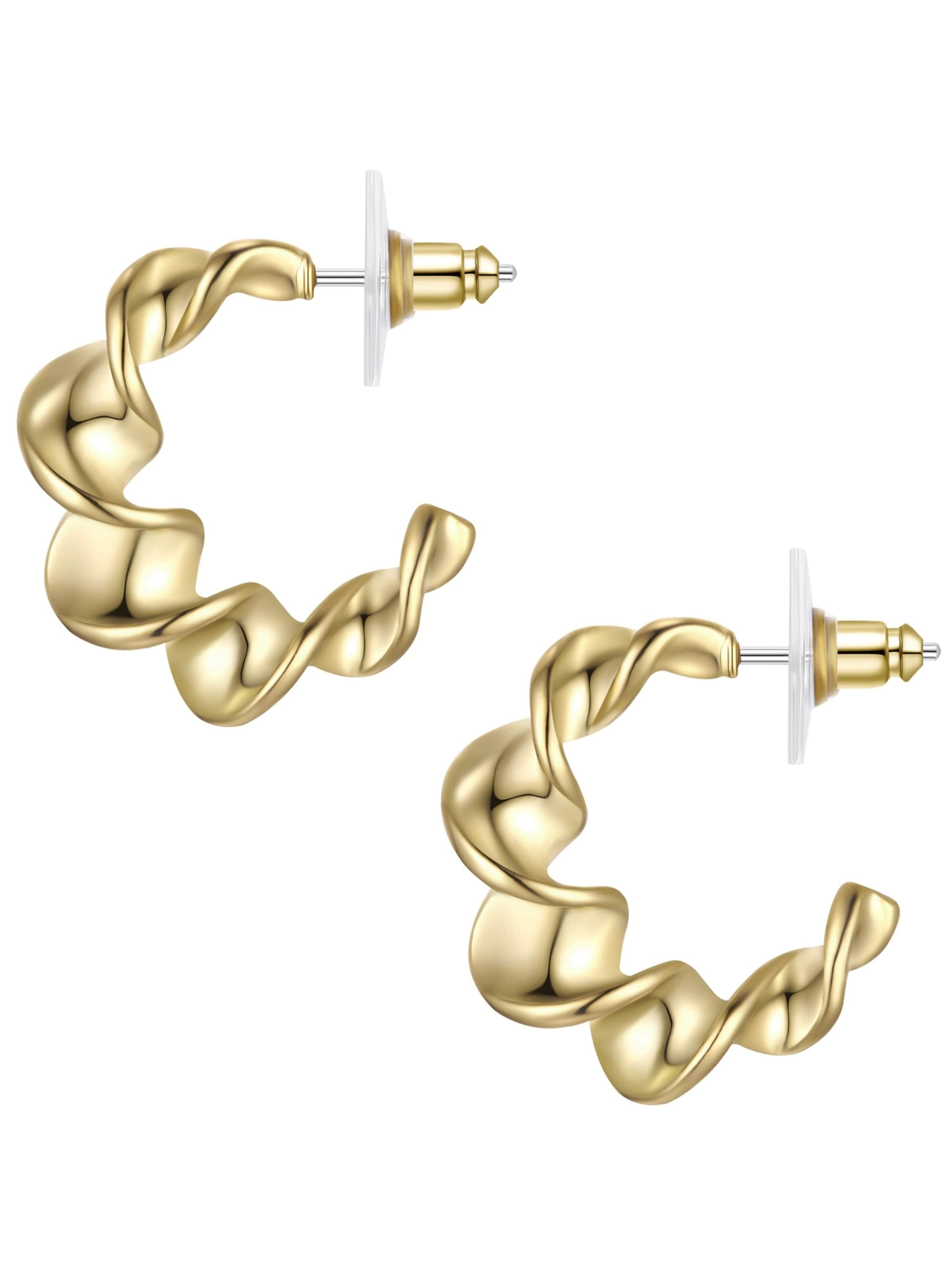 Yokoamii Earrings in Gold
