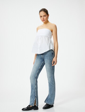Koton Bootcut Jeans in Blauw
