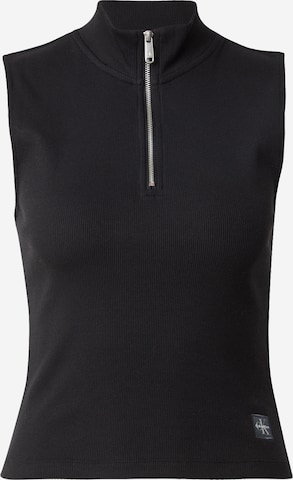 Calvin Klein Jeans Top in Schwarz: Vorderseite