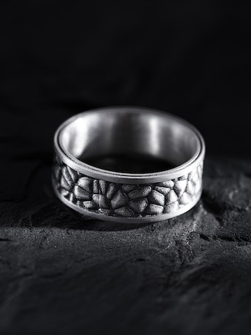 REYTEL Ring 'STONE WALLS' in Zilver
