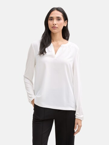 TOM TAILOR Blouse in White: front