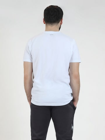 SPITZBUB Shirt 'signature' in Weiß