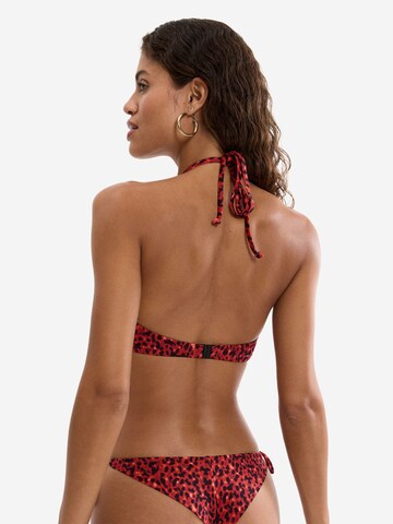 TRIUMPH Bandeau Bikinitop ' Red Label Midnight Swim ' in Rood